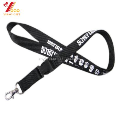 China 2019 Wholesale Cheap Popular Promotional Gift Polyester Lanyards With Custom Printing Logo Design for sale