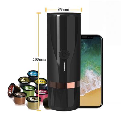 China Portable Car Espresso Coffee Machine Gift Capsule Coffee Motorcycle Carry Applicable Coffee Capsule for sale