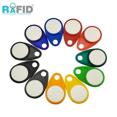 China Waterproof / Epoxy Keychains 13.56Mhz RFID Keyfob NFC Access Control Tag Waterproof RAFID Free Sample for sale