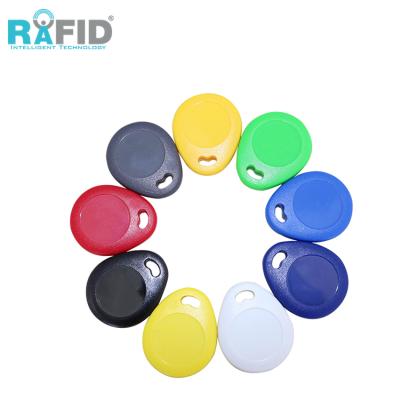 China Waterproof / Waterproof RAFID Low Frequency Key Chain Key Indicator 125 KHz RFID Keyfob EM4305 For Access Control for sale