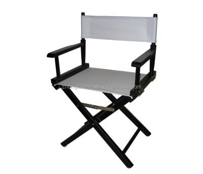 China Durable Hot Sales CXZL1732High Color White Bar Customized Frame Canvas Wood Folding Chair for sale