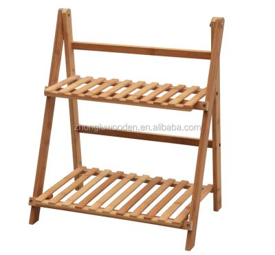 China Handmade wooden display stand rack for easy home use for sale