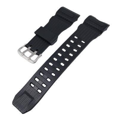 China Low MOQ Factory Wholesale Watch Band Suitable For GSHOCK GWG-1000GB PU Watch Strap for sale