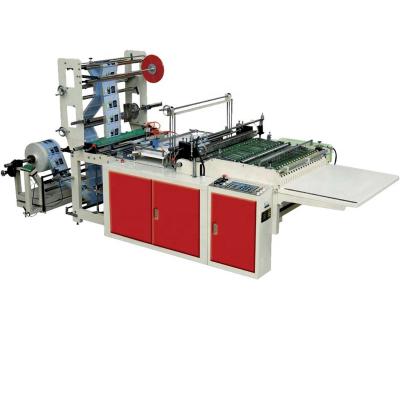 China Garment Shops Very Fast Hot Sealing Hot Cut OPP/PP/PE Bag Making Machine for sale