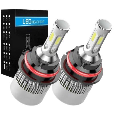 China Aluminum alloy super bright car led lights s2 9007 waterproof car headlight led bulb accessories turn led light for car headlights for sale