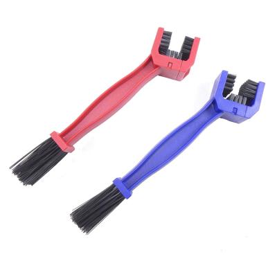 China Mini Portable Car Accessories Universal Bicycle Gear Chain Maintenance Remover Dirt Brush Cleaning Tools Rim Care Tire Cleaning Motorcycle for sale