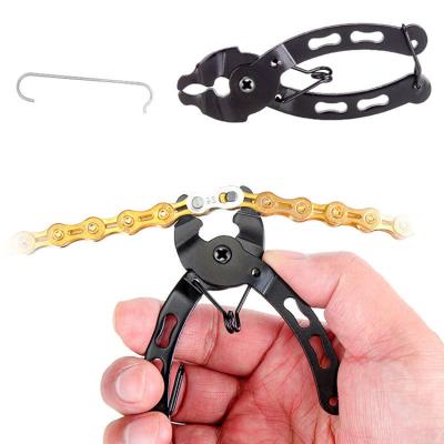 China Mini Portable Bicycle Chain Quick Link Tool Connecting Link Open Narrow Pliers Bike Chain Tools Bike Magic Button Clamp Removal Tools For Bike for sale