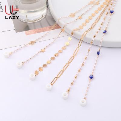 China Anti fall ; anti-lost; anti-drop earphone accessories where chain for airpod strap earpod strap earwear gold plated chains for sale