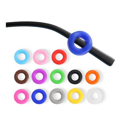 China Anti Slip Silicone Glasses Temple Tips Sheath Holder, Anti-Slip Round Comfort Glass Holders For Sunglasses Reading Glasses for sale