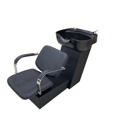 China Modern Shampoo Chair Adjustable Barber Shop Bed Salon Backwash Chair for sale