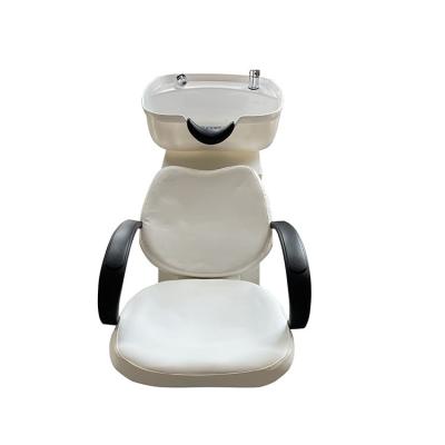 China Modern Barber Shop Salon Backwash Chair Beauty Salon Shampoo Chair for sale