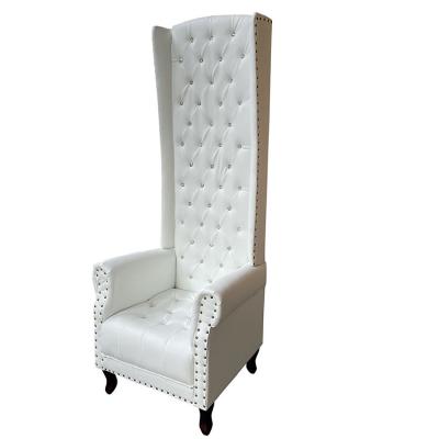 China (Other) Modern Adjustable Wing Back Throne Chair High Back Leather Chair for sale