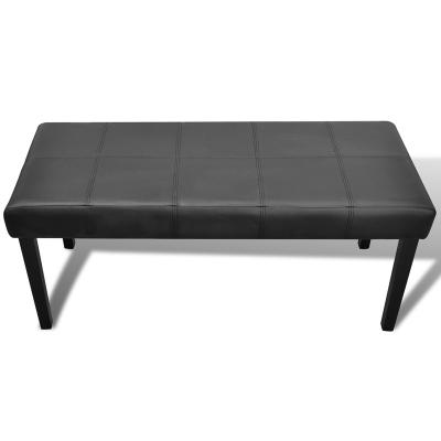 China Hot Selling High Quality Synthetic (Other) Adjustable Leather Furniture Modern Adjustable Bench With Stainless Steel Legs for sale