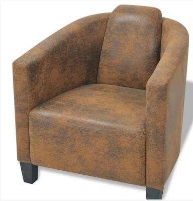 China (Other) Modern Adjustable Suede Accent Armchair For Living Room Office Sofa Set for sale