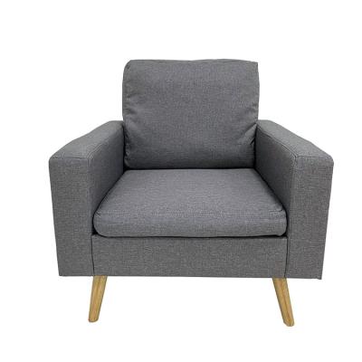 China (Other) Nordic Style Design Adjustable Upholstery Fabric Armchair For Living Room Wingback Armchair for sale