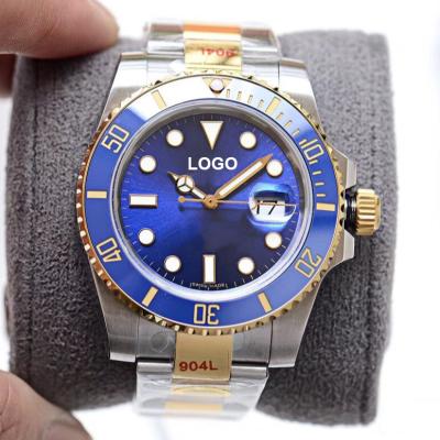 China Auto Date Noob 904L Good Quality Stainless Steel ETA Watch With Sliding Clasp for sale