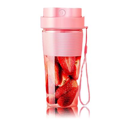 China Car 10 oz. /300ml Commercial Hand Juicer Smart Blender Blender with 1200mAh USB Rechargeable Battery for sale