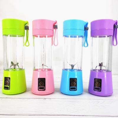 China 380ml Car Portable Personal Blender USB Waist Rechargeable Personal Blender Travel Blender Juicer Cup for sale