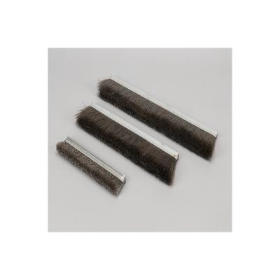 China Wholesale Custom Cheap Strip High Quality Sanded Window Door Sweep Strip Wire Hot Selling Sweep Brushes for sale