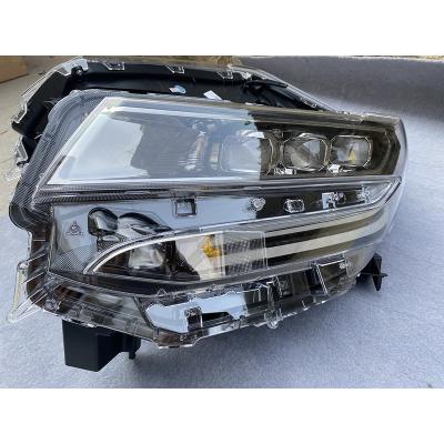 China Hot Selling New Style Vellfire 3 Lens Led Water Steering Headlight Rise Led Headlight For Toyota Alphard Vellfire Alphard for sale