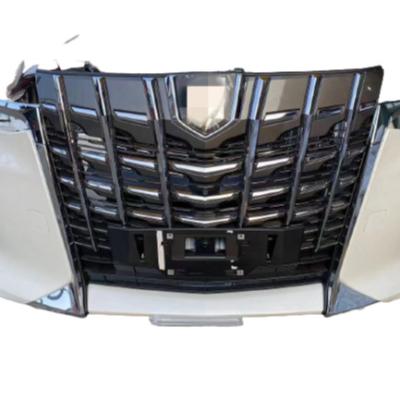 China Best Selling Aluminum Front Grill Car Bumper Grill Dedicated To For Toyota Alpha Wilfa G Plate Series for sale