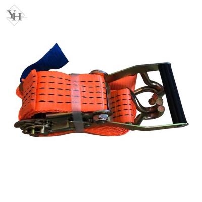 China Wholesale GS 50mm Polyester 5 Ton 9m Polyester 10m Truck Ratchet Link Down Straps for sale