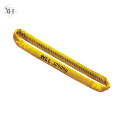 China Round sling for lifting direct manufacturer producing 7:1 6:1 5:1 3 ton heavy duty polyester endless lifting sling round sling for sale