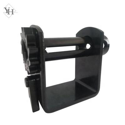 China Assortment For Winch Straps Black Weld Strap Anchor Winch 4 Inch 16200LB Standard Winch For Truck for sale