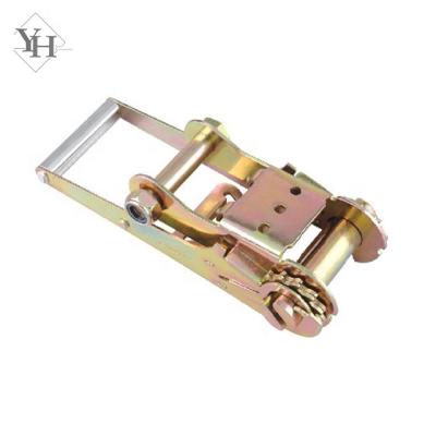 China Ningbo YunHe Steel Direct Manufacturer For 4 Inch Heavy Duty Aluminum Handle 100mm 10T Ratchet Buckle for sale