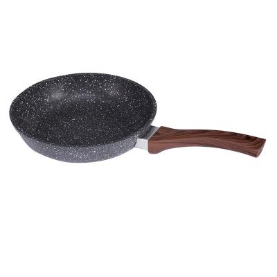 China Modern Hot Selling High Quality Aluminum Frying Pan Cooking Pot Marble Coating Stick Frying Pan Non for sale