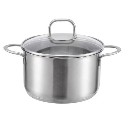 China High Quality Viable Heating Stainless Steel Non-stick Stock Pot Saucepan Milk Soup Pot for sale