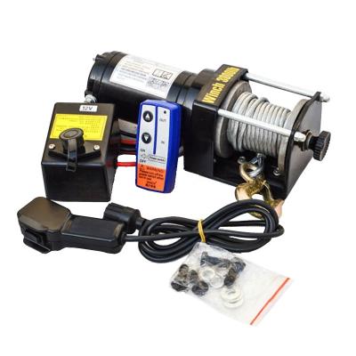 China Wholesale 6.0Hp/4.5Kw AUTO Inline Series Small Motor 12V Wound Electric Winch For Sale for sale