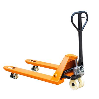 China Hydraulic Manufacturer Supply Portable 2 Ton Pallet Truck Small Hand Forklift for sale