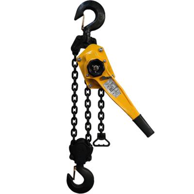 China Hotels Good Quality 0.75-9T Manual Lifting Equipment Chain Block Lever Crane for sale