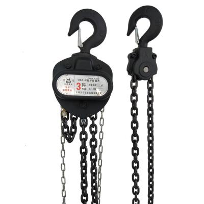 China 3T HSZ-C 1 Ton Manual Chain Hoist Single Chain Pulley Block Hoist for sale