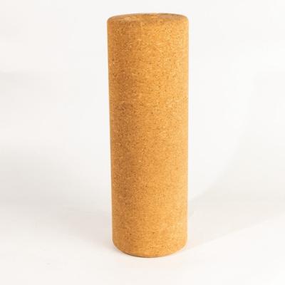 China Custom Logo Cork Foam Roller Eco-friendly Comfortable 100*400mm For Gym for sale