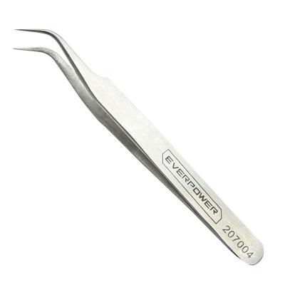 China Hot Selling Low Price 120mm Long Curvature Antimagnetic Nose Tweezers Easy Operation Stainless Steel for sale