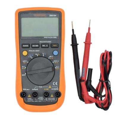 China Easy operation good quality industrial digital multimeter for sale for sale