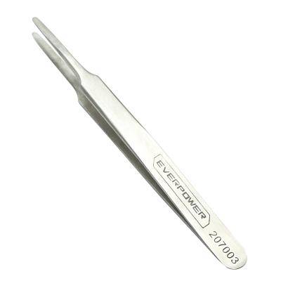 China High Quality Easy Operation Wide-Neck Tweezers 120mm Antimagnetic Stainless Steel Tweezers Supplier Long for sale