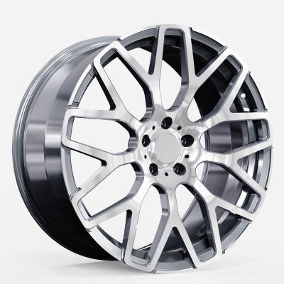 China ALLOY 21 22 23 24 inch OEM forged wheels monoblock Y 5x112 5x130 alloy rims G 350 400 500 550 G63 for Brabus Benz for sale