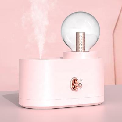 China Wireless Humidifier Mini Air Humidifier Ultrasonic Mist Humidifier Cool Spray with Warm Night Light for sale