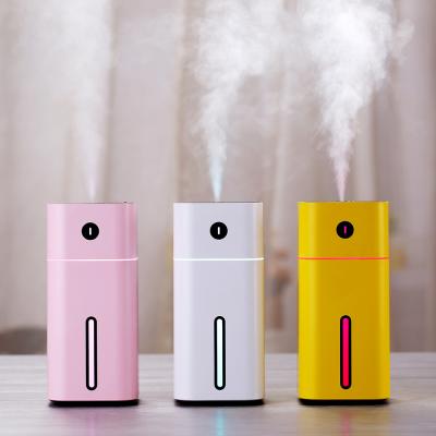 China Mini Size Newest Night Light Portable Intelligent Ultrasonic Cool Mist Air Humidifier Kids Humidifiers For Home Office School for sale