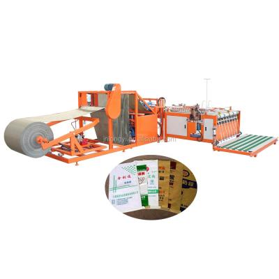 China Cloth Cut Roll In Leaves Cement/Flour/Feed/Sugar Bags Making Machine China PP Woven Bag Cutting And Sewing Machine for sale