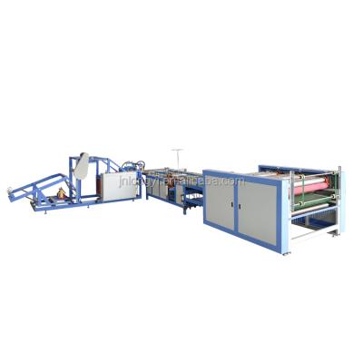 China Cut fabric to roll in sheets automatic plastic pp woven bag cutting and printing machine pp bag making sewing machine for sale