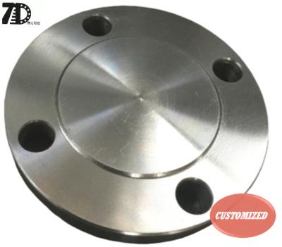 China Customized ASME B16.5 ANSI/CS Carbon Steel Blind Flange Forging/SS Customized Size for sale