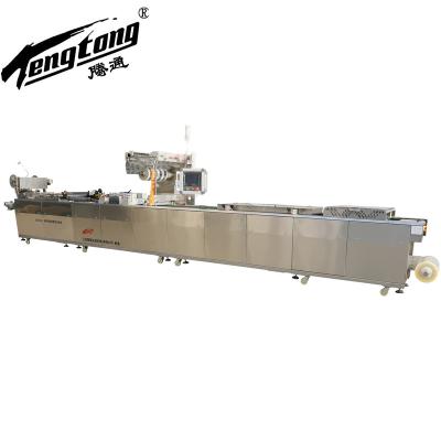 China PLC Automatic Control CLOTHING Stainless Steel Vacuum Packaging Machine for sale