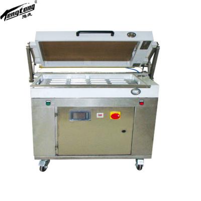 China CLOTHING Chamber Tray Vacuum Sealer Machine ZKT-7250 Single Skin Packing Machine for sale