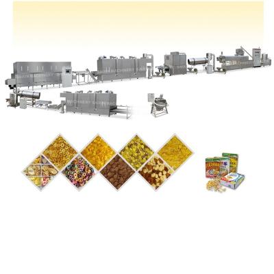 China CE certificate high quality oatmeal snack food flake production line breakfast cereal snack food making machine for sale