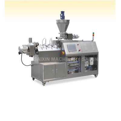 China Factory Light Type Testing Food Extruder Double Screw Extruder For College /University Research for sale