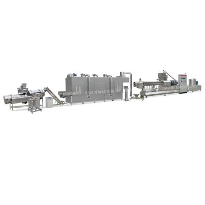 China Dog Pet Food Pellet Making Machine Dog Snacks Extruder Production Line for sale